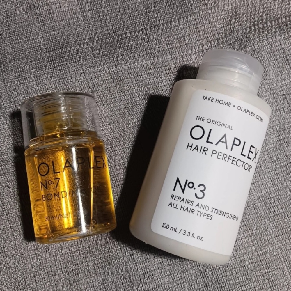 OLAPLEX No.7 Bonding Oil and No.3 Hair Perfector Duo